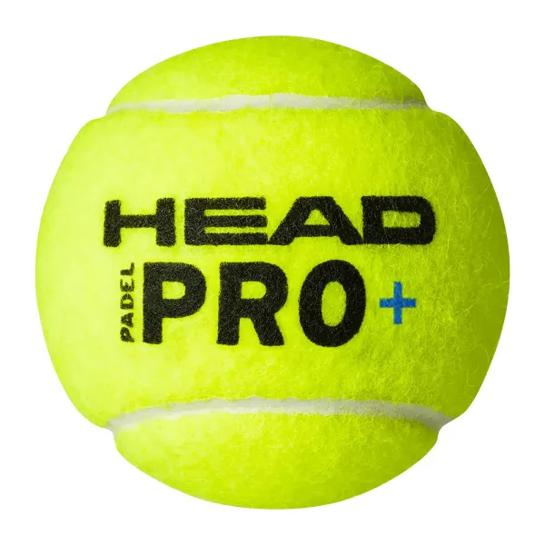 Мяч для падела HEAD Padel Pro+, 540203, уп.3 шт, FIP Approved, войлок,нат.резина,желтый за 933.30 ₽ в Новороссийске